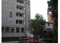 Mozaika na frontonie Domu Prowincjalnego